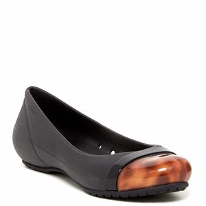 🌵 Crocs Tortoise Ballet Flats